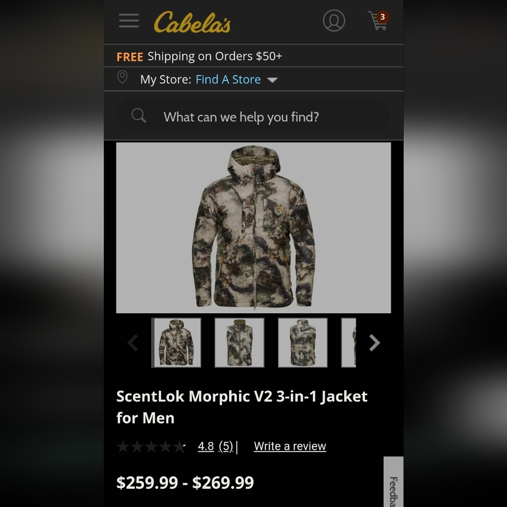 Scentlok Morphic 3-in-1 Jacket